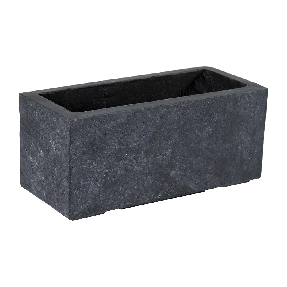 Plantenbak Arizona Balkon - L40 X B17.2 X H17.2cm - Donkergrijs