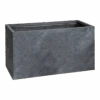 Plantenbak Arizona Biguhi - L60 X B21 X H35cm - Donkergrijs