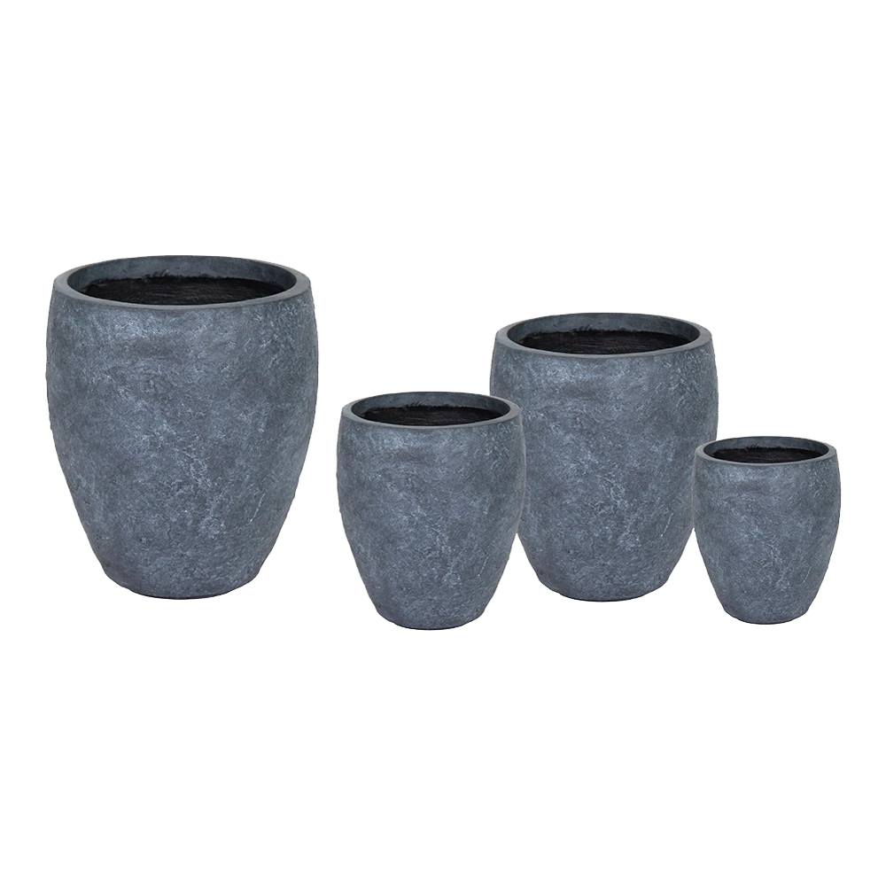 Bloempot Arizona BulletHigh - D34 X H38cm - Donkergrijs - Afbeelding 2