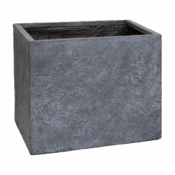 Plantenbak Arizona Cubi - L34 X B34 X H30cm - Donkergrijs