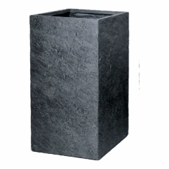 Plantenbak Arizona Cubihi - L33 X B33 X H70cm - Donkergrijs