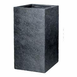 Plantenbak Arizona Cubihi - L40 X B40 X H80cm - Donkergrijs