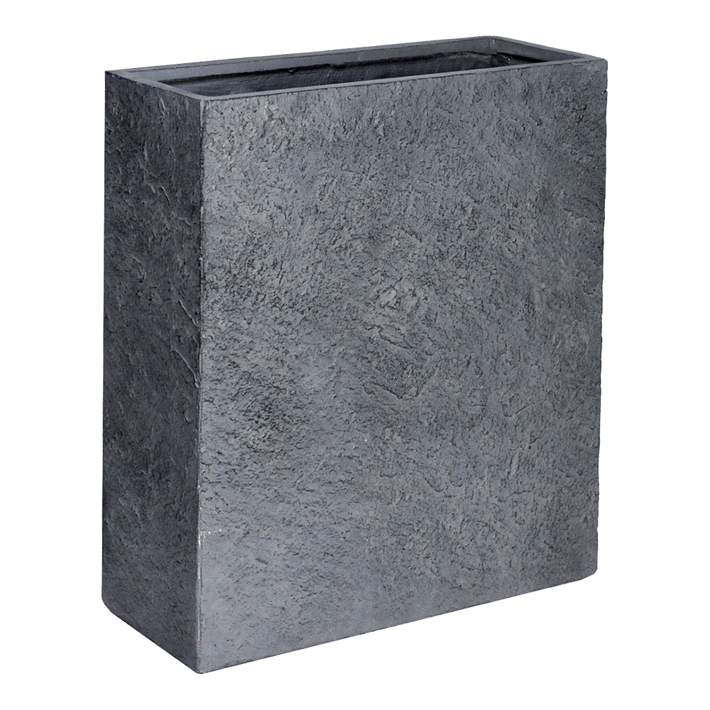 Plantenbak Arizone Terras - L60 X B22 X H72cm - Donkergrijs