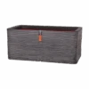 Capi Plantenbak Rechthoek Nature Rib NL - L73 X B39 X H32cm - Antraciet