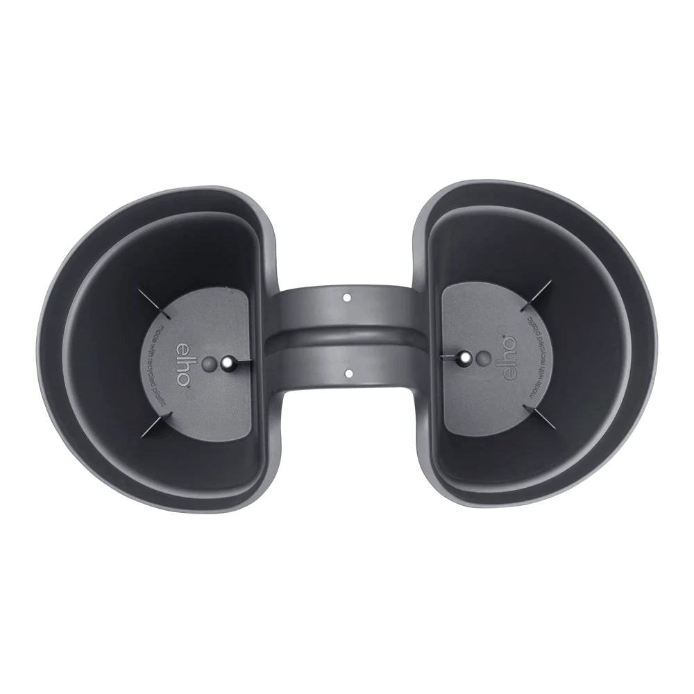 Elho Balkonbak Vibia Campana Twin 21cm - Antraciet - Afbeelding 4