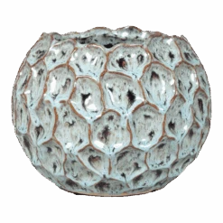 Bloempot Brussel - D24 X H20cm - Groen