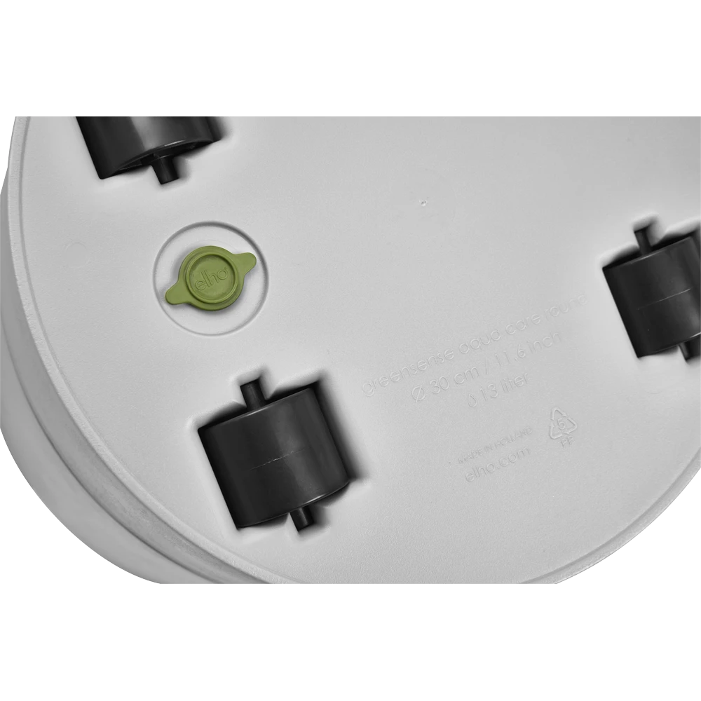 Bloempot Elho Greensense Aqua Care Rond - D43 X H34cm - Licht Beton - Afbeelding 4
