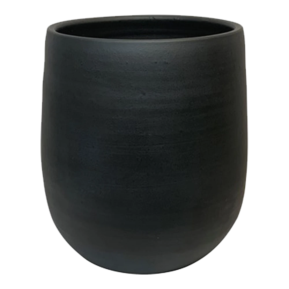 Bloempot Hamelton - D45 X H50cm - Mat Zwart