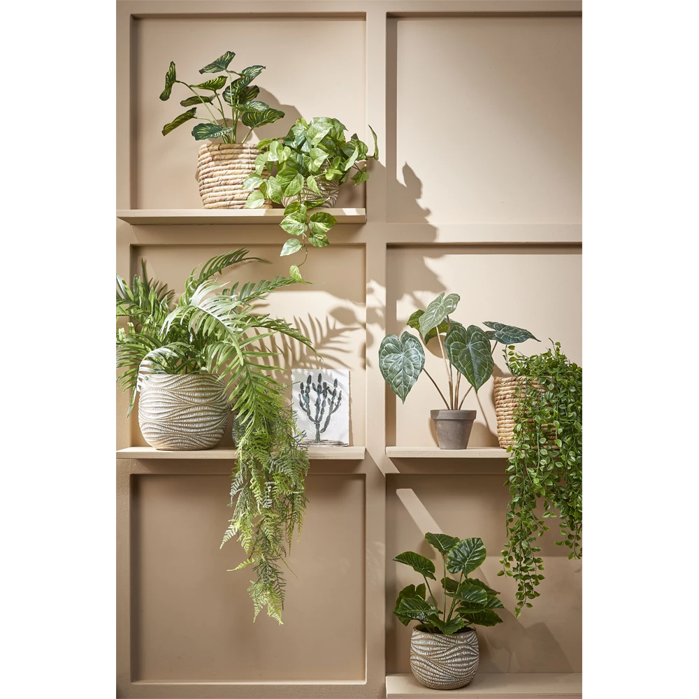 Bloempot Hendrick - D21,5 X H19cm - Creme - Afbeelding 3