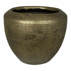 Bloempot Kos - D30 X H27cm - Goud