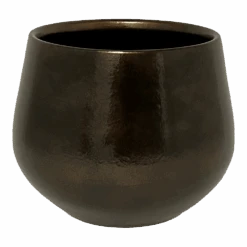 Bloempot Petra - D27 X H24cm - Koper