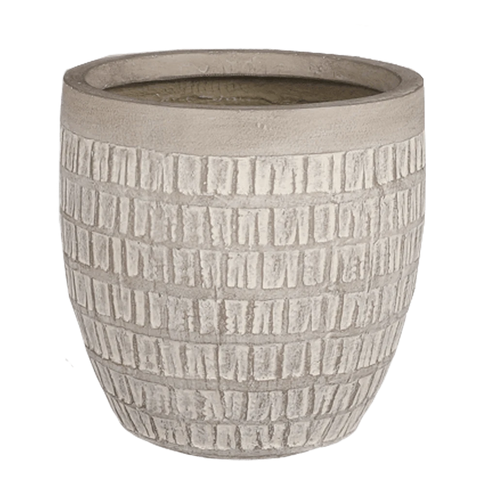 Bloempot Tallinn - D31 X H31cm - Taupe - Afbeelding 2