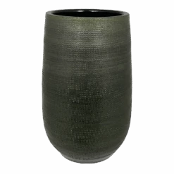 Bloempot Tokio Hoog - D25 X H50cm - Groen