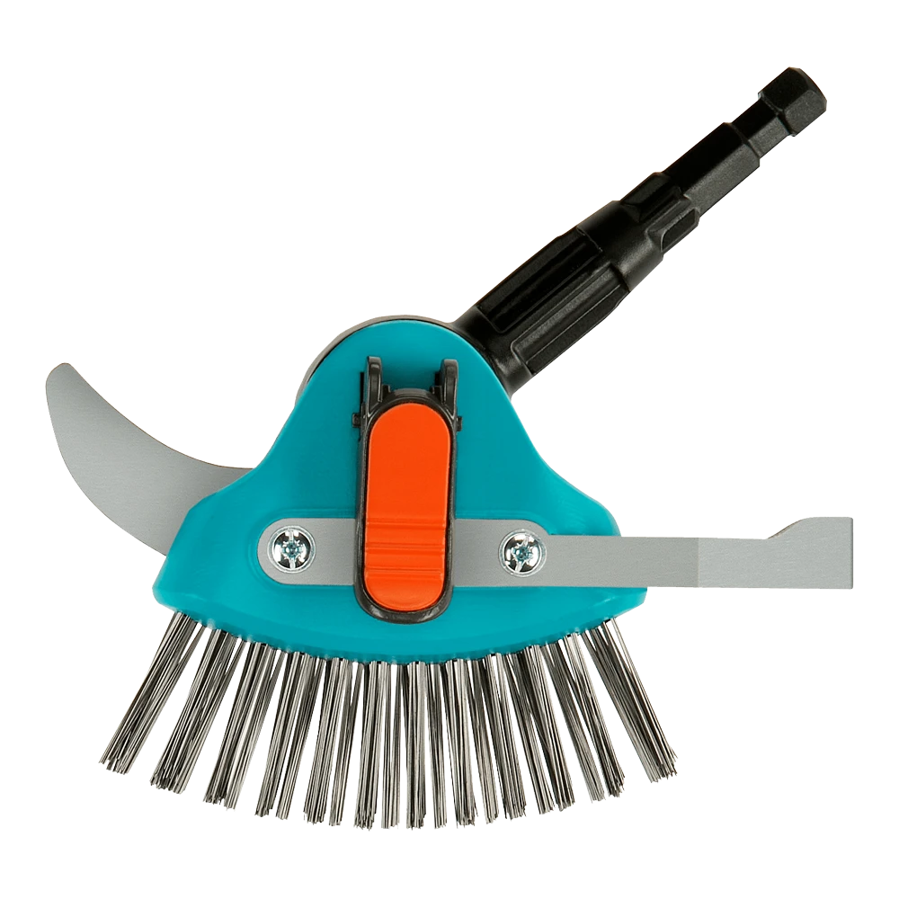Combisysteem 3in1 Voegenkrabber/borstel - 9cm - Gardena