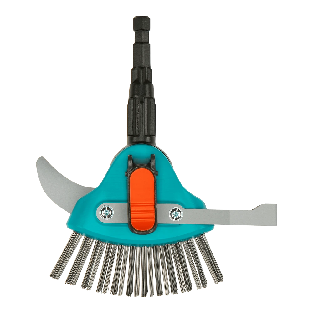 Combisysteem 3in1 Voegenkrabber/borstel - 9cm - Gardena - Afbeelding 2