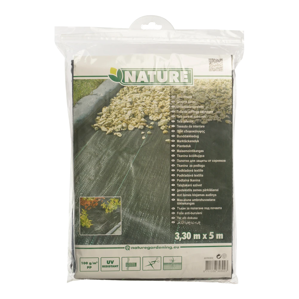 Nature - Gronddoek Zwart 3,30x5m - Afbeelding 5