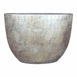 Bloempot Mira Ovaal - L50 X B20 X H36cm - Goud