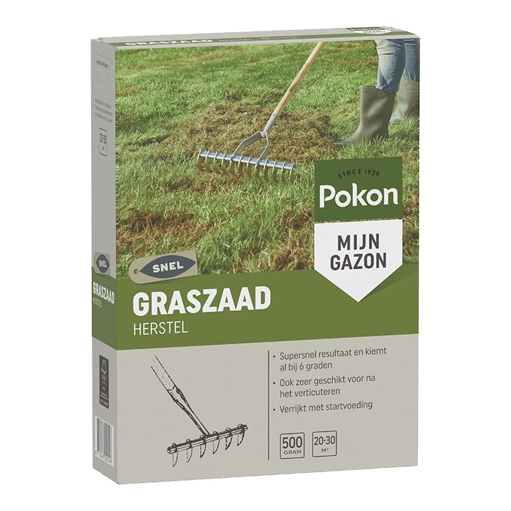 Pokon Graszaad Herstel 500gr - Graszaad