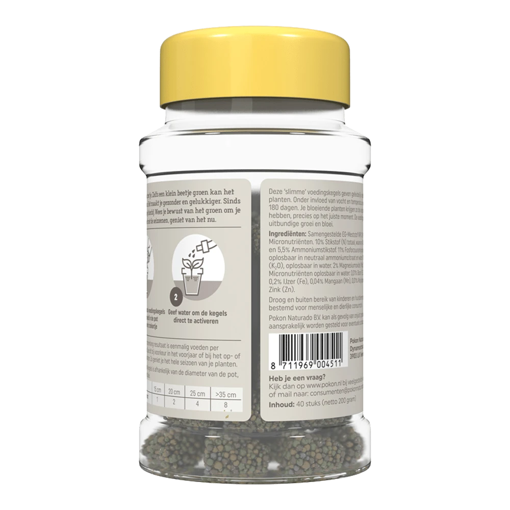 Pokon Terras & Balkon Planten Voedingskegels 40 Stuks - Tuinplanten Voeding - Afbeelding 2