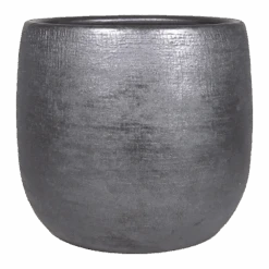 Bloempot Mira - D39 X H36cm - Antraciet