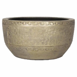 Plantenschaal Fien - D24 X H12cm - Goud