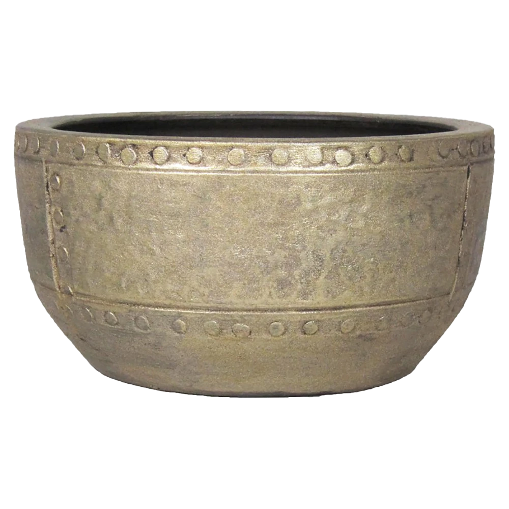 Plantenschaal Fien - D24 X H12cm - Goud