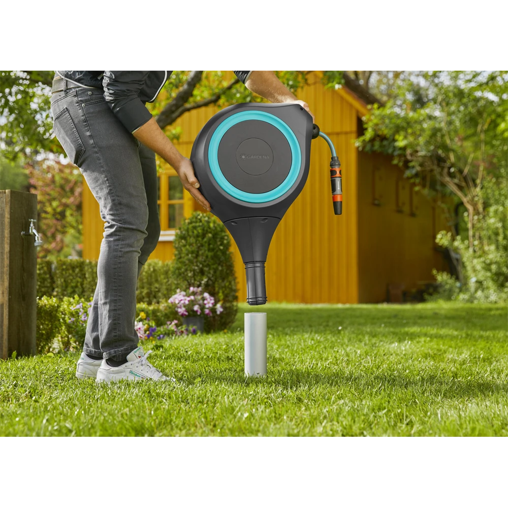 Tuinslangbox RollUp - M - 20m - Blauw - Gardena - Afbeelding 5