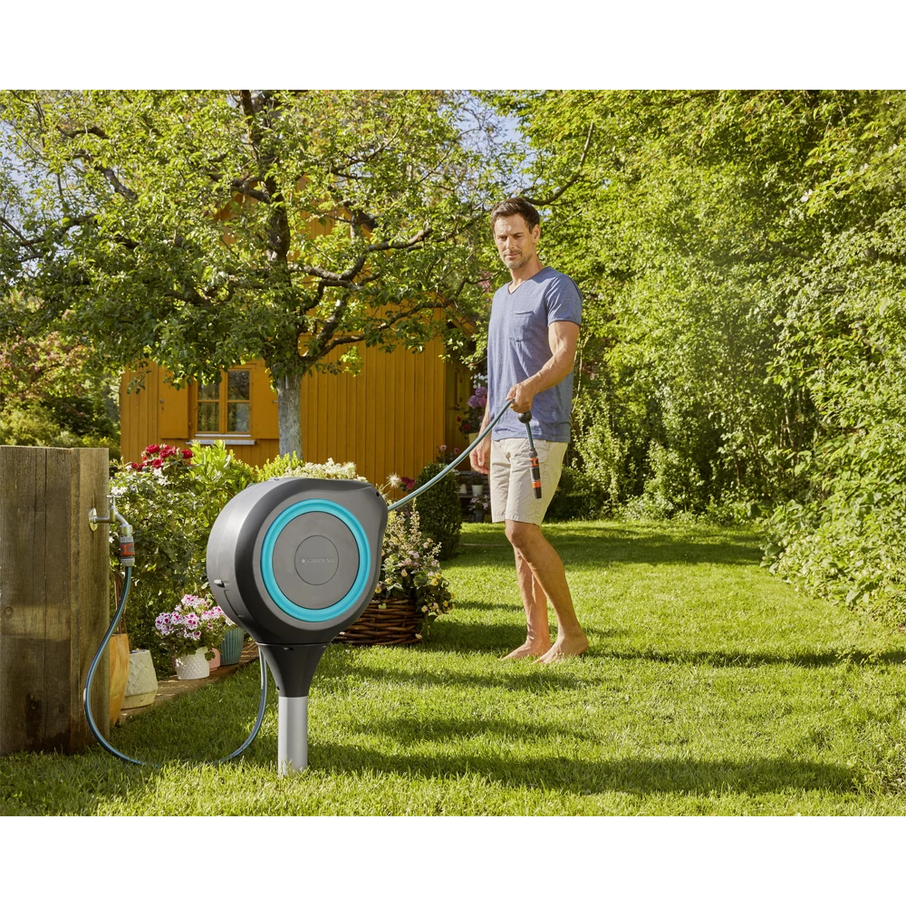 Tuinslangbox RollUp - M - 20m - Blauw - Gardena - Afbeelding 7