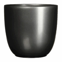 Bloempot Tusca - D39 X H34.5cm - Antraciet