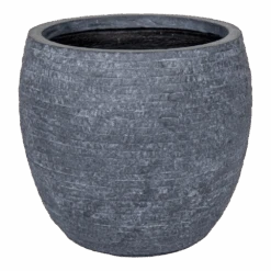 Bloempot Utah Bullet - D23 X H20.5 - Donkergrijs