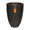 Capi Bloempot Urban Elegant Smooth NL - D36 X H48cm - Zwart