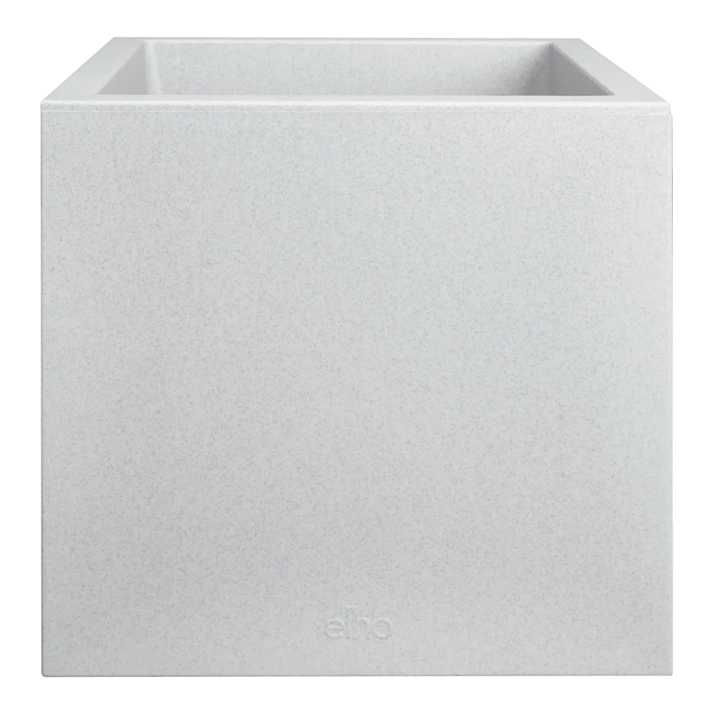 Elho Vivo Next Vierkant Wielen 40cm - Warm Grijs