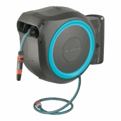 Wandslangenbox RollUp - M/L - 25m - Blauw - Gardena
